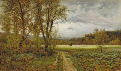 De Vogelverschrikker door Joaquim Vayreda